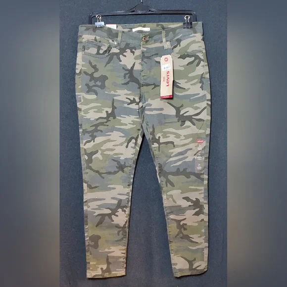 LEVI'S camo skinny Jeans - Picture 1 of 16